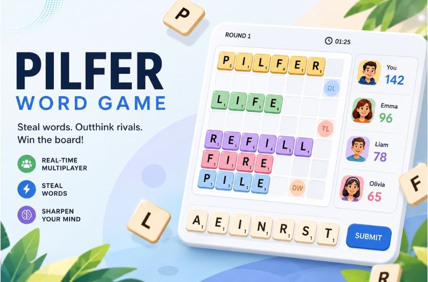 Pilfer Word Game