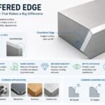 chamfered edge