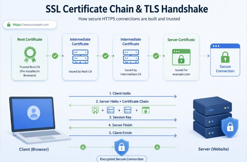 What Is an SSL Certificate Chain? How the Chain of Trust Secures HTTPS Websites